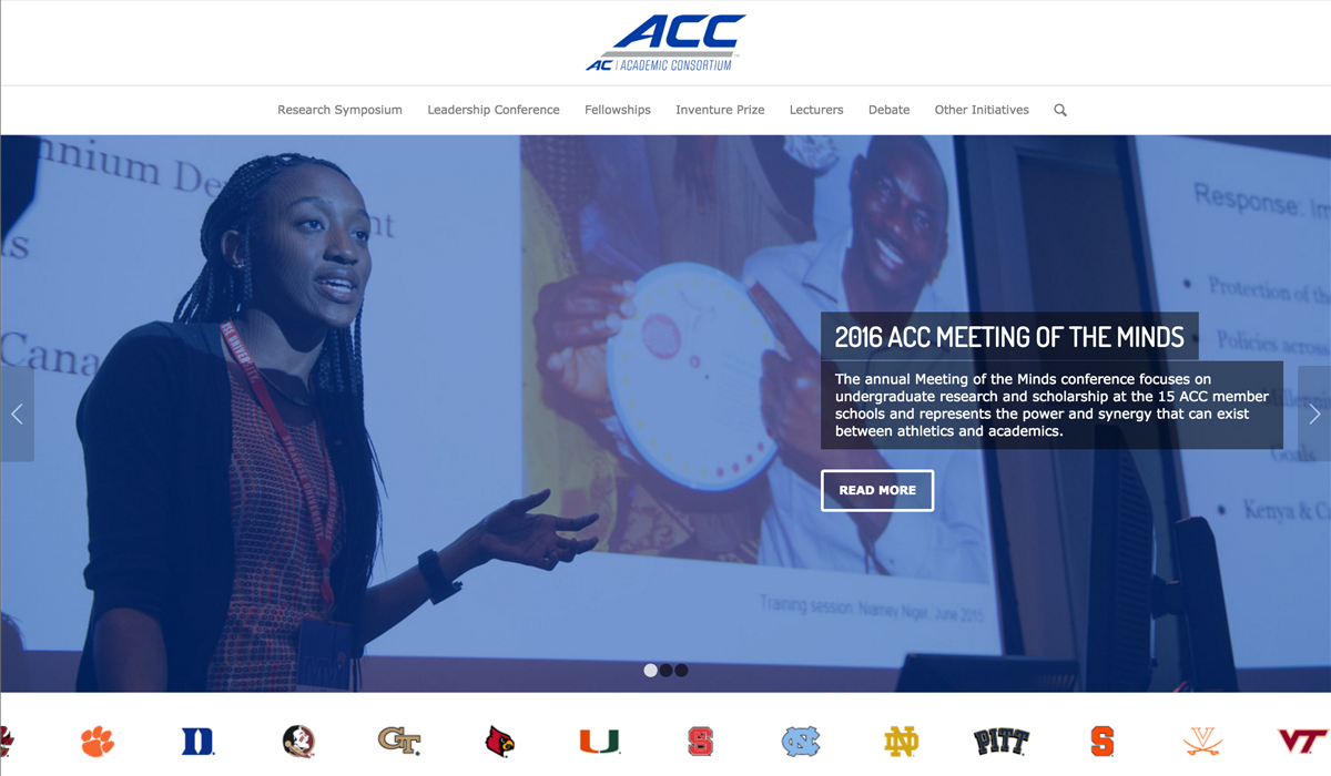 example of ACC Academic Consortium work